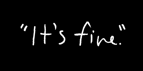 it's fine